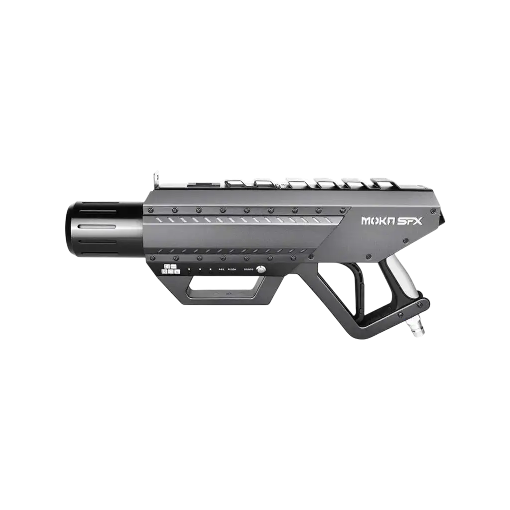 VORTEX LED CO2 GUN – CO2-Pistole mit LED, inklusive Anschlussstück und 3 Meter langem Schlauch