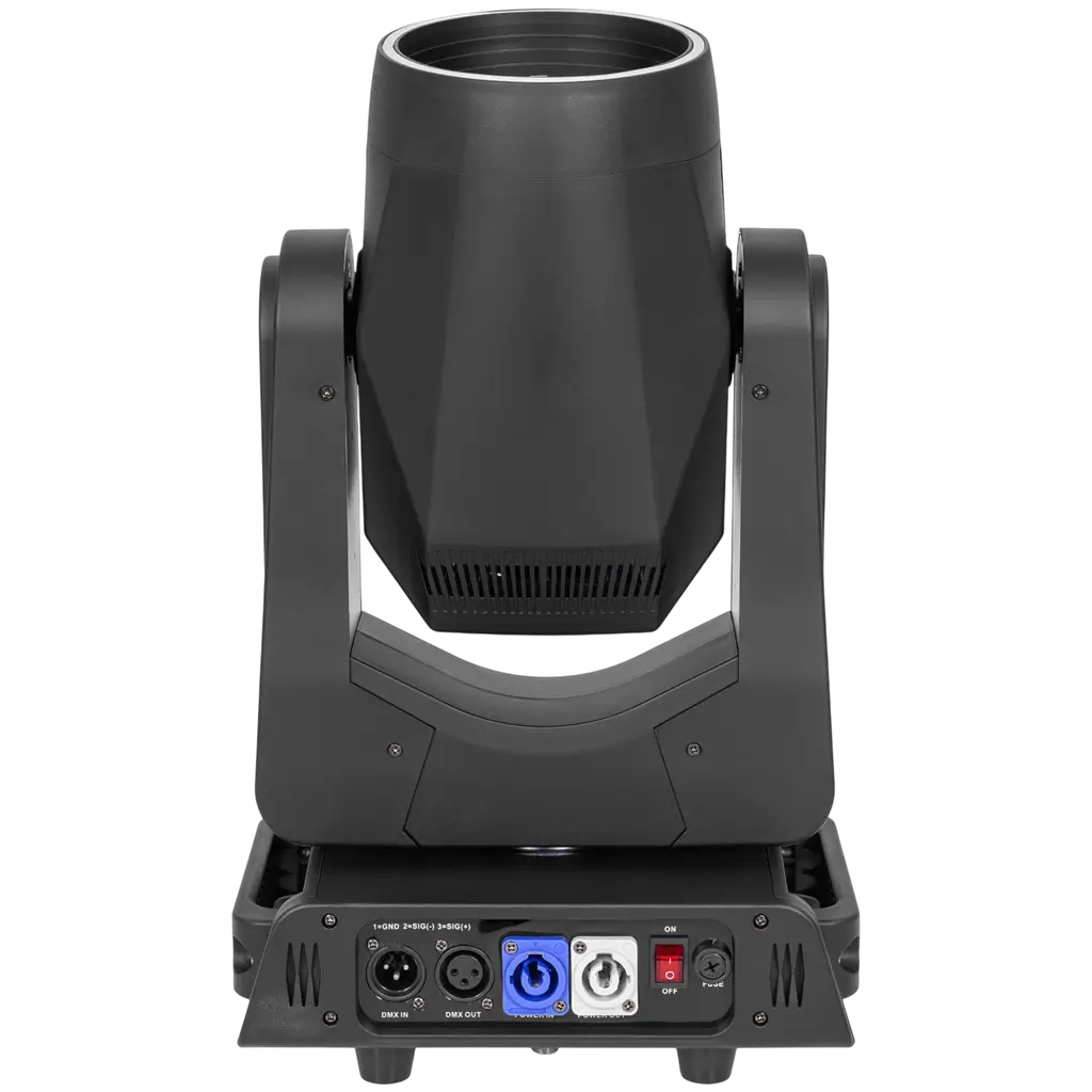 2er-Set 200-W-LED-Beam-Scheinwerfer mit Flightcase – Mac Mah