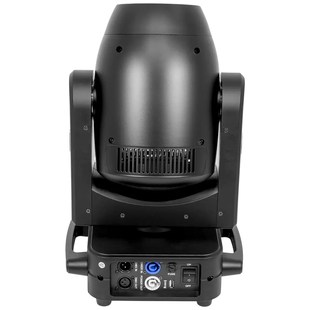 200-W-LED-Spot-Scheinwerfer mit Gobos, 6-facettigem Prisma und motorisiertem Fokus – Mac Mah