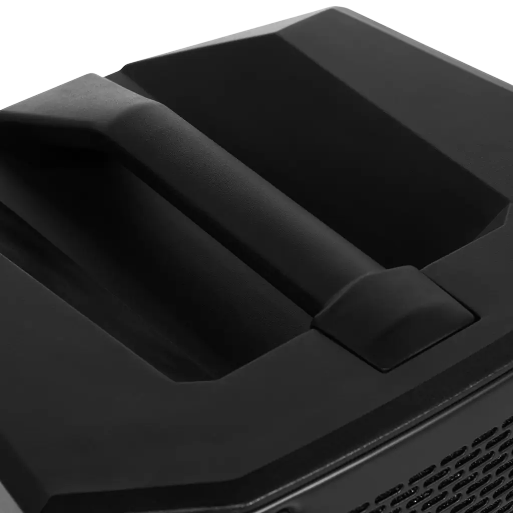 Tragbarer, aktiver 150-W-RMS-Lautsprecher (8") mit Akku und UHF-Mikrofon – Mac Mah
