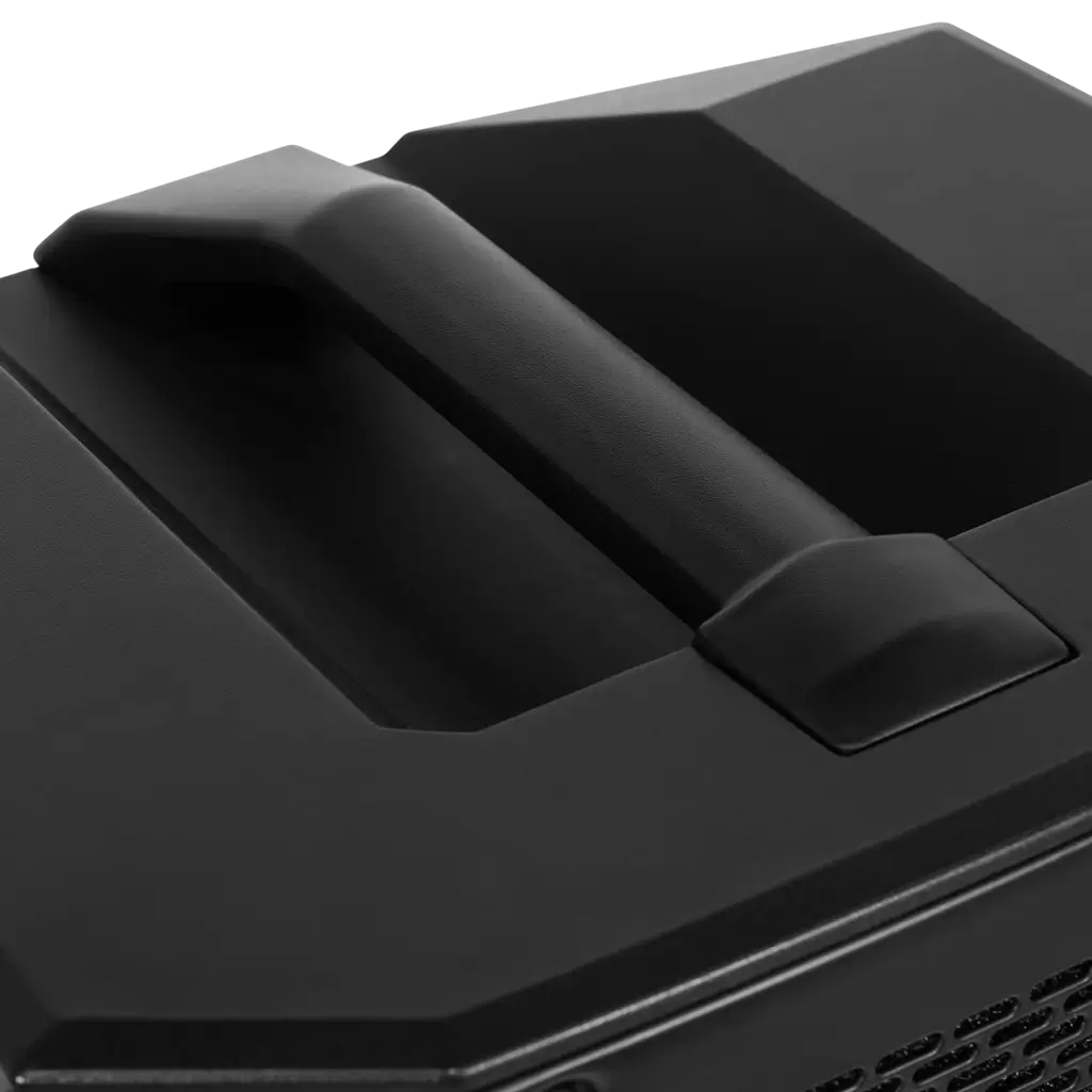 Tragbarer, aktiver 150-W-RMS-Lautsprecher (10") mit Akku und UHF-Mikrofon – Mac Mah