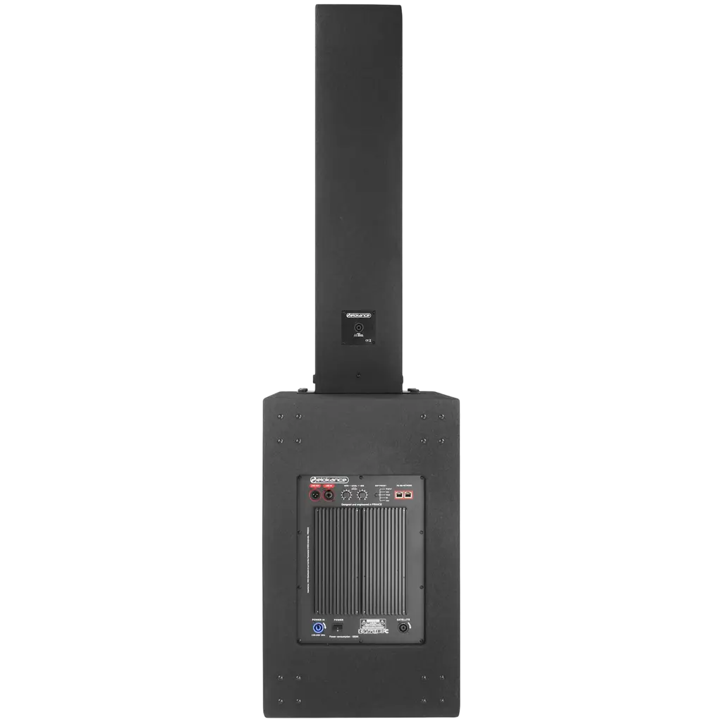 Aktives 3-Wege-Säulensystem mit 1700 W RMS und 15-Zoll-Subwoofer – Elokance
