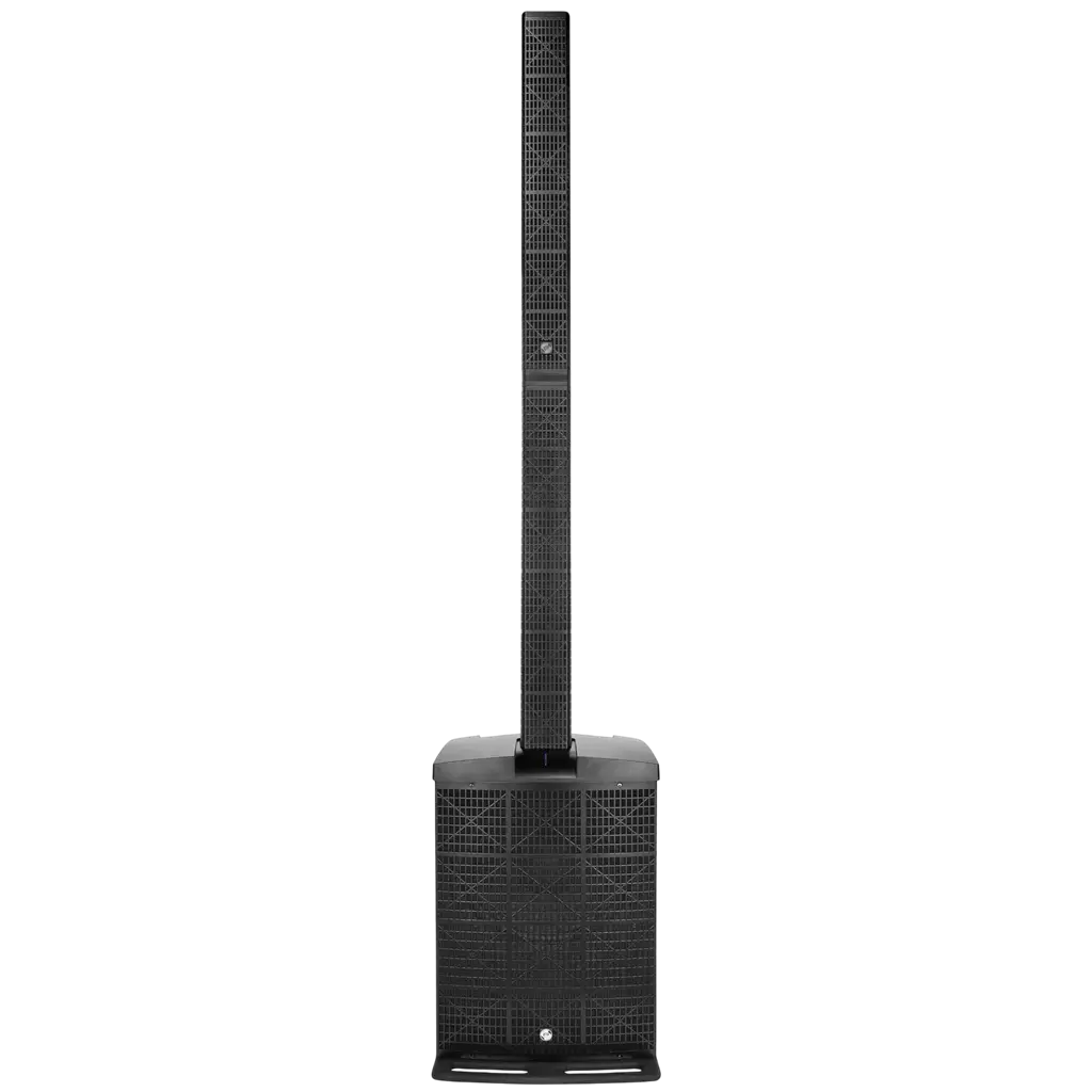 Aktives 3-Wege-Säulensystem mit 800 W RMS und 15-Zoll-Subwoofer – Elokance
