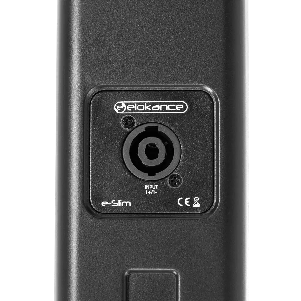 Aktives 2-Wege-Säulensystem mit 800 W RMS und 12-Zoll-Subwoofer – Elokance