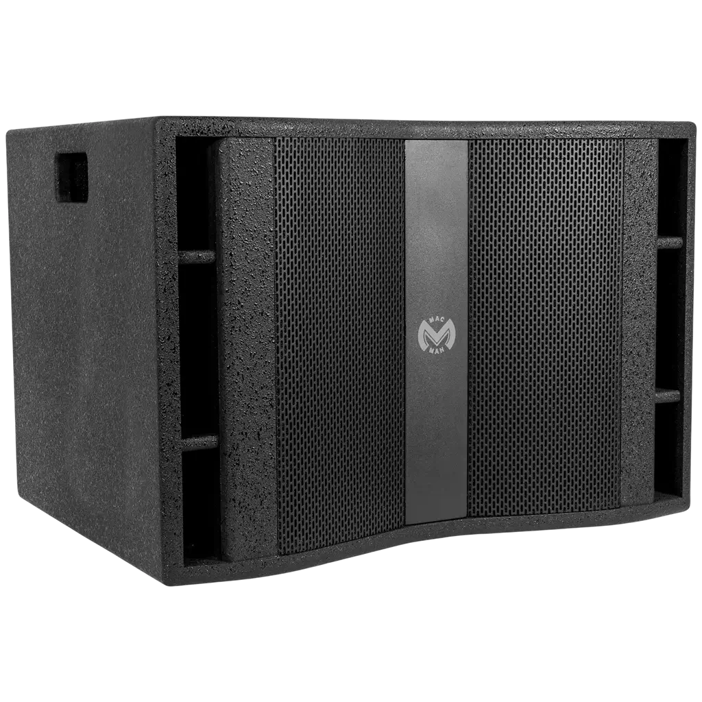 600-W-RMS-Triphonik-Beschallungsanlage mit 15-Zoll-Subwoofer – Mac Mah