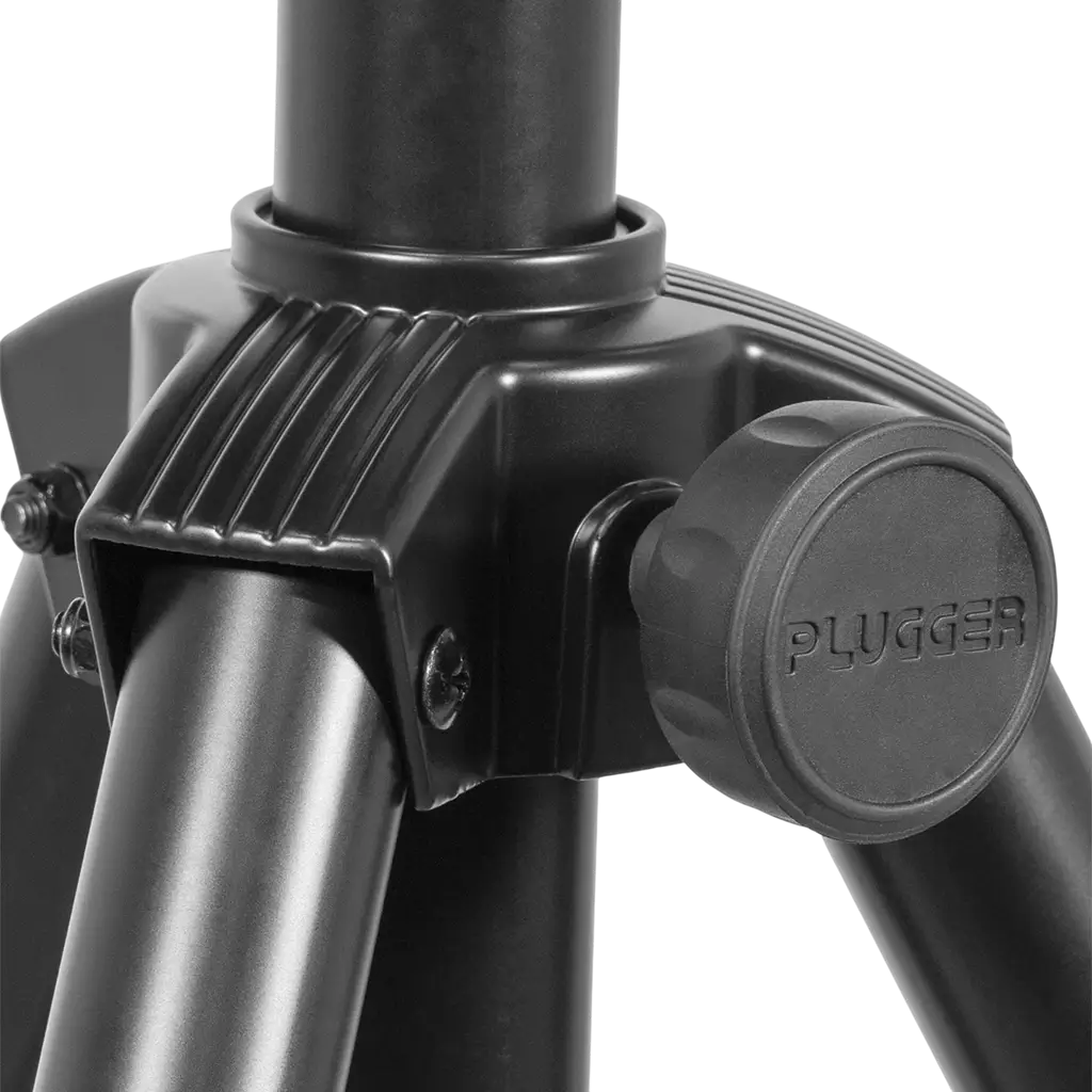 2er-Set verstellbare Lautsprecherständer (120–200 cm) mit Schutzhülle – Plugger