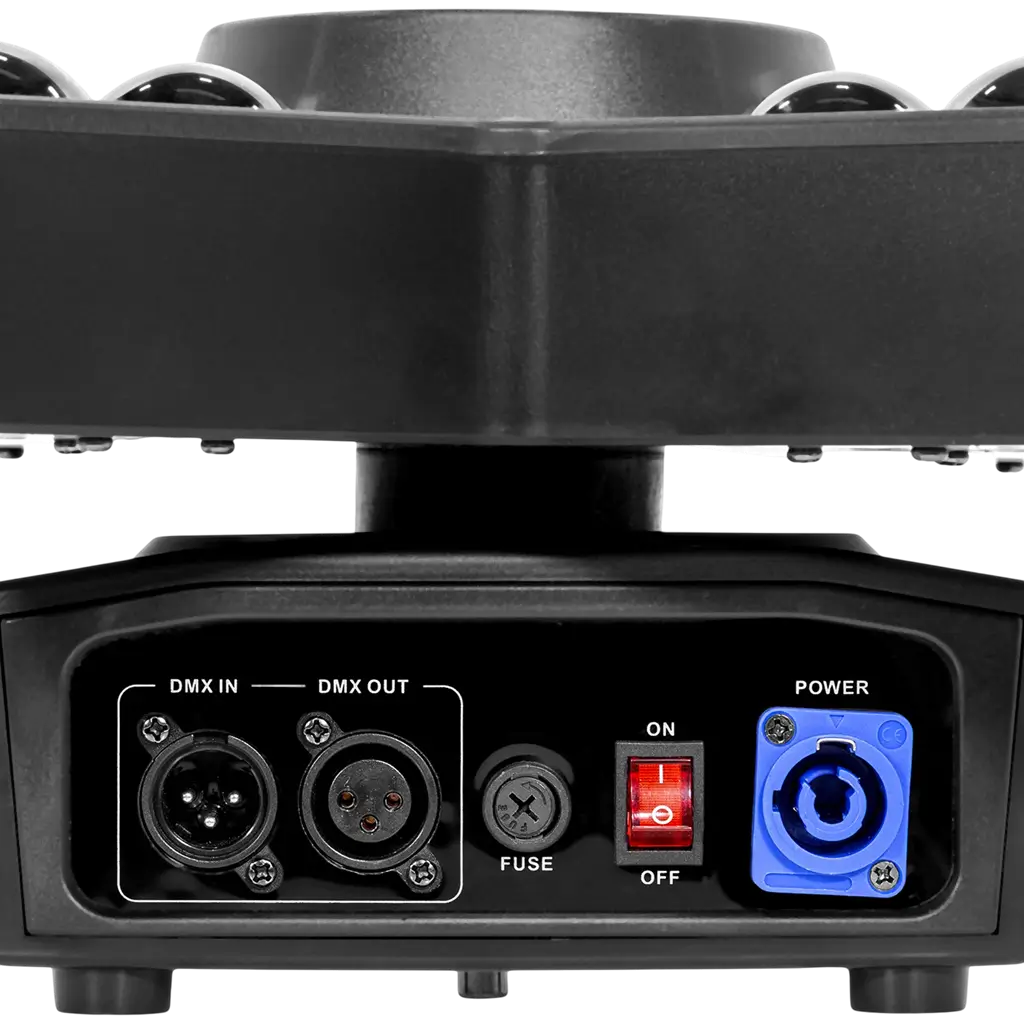3-in-1-LED-Lichteffekt-Set: Beam, B-Eye und Stroboskop – BoomToneDJ